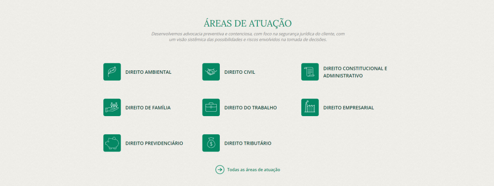 Góes e Góes Advogados areas